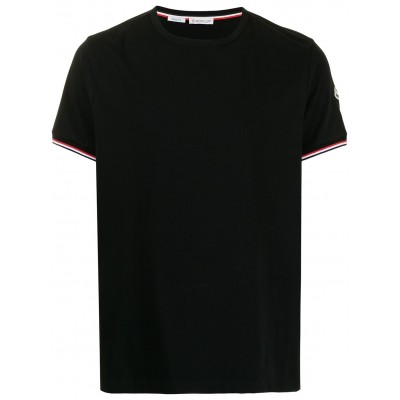 Moncler Crew Neck Jersey T-shirt Blue MCS28355