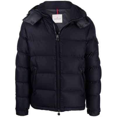 Moncler Montgenevre Padded Hooded Jacket Blue MCS29261