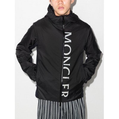 Moncler Ichiro zip-up Windbreaker Jacket Black MCS28646