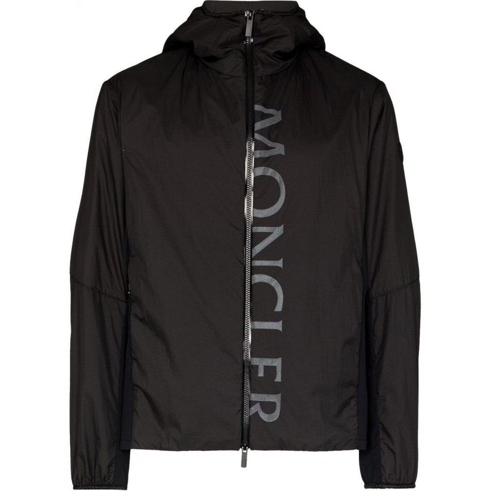 Moncler Ichiro zip-up Windbreaker Jacket Black MCS28646