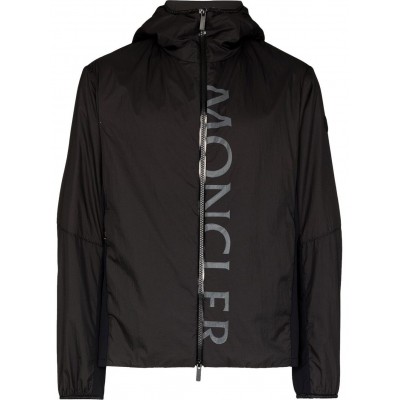 Moncler Ichiro zip-up Windbreaker Jacket Black MCS28646