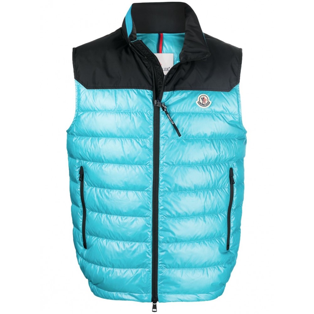 Moncler Ortac Padded Gilet Blue MCS29290