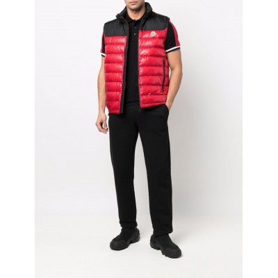 Moncler Ortac Padded Down Gilet Red MCS29289