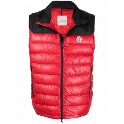 Moncler Ortac Padded Down Gilet Red MCS29289