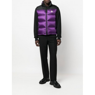 Moncler Ophrys two-tone Padded Gilet Purple MCS29286