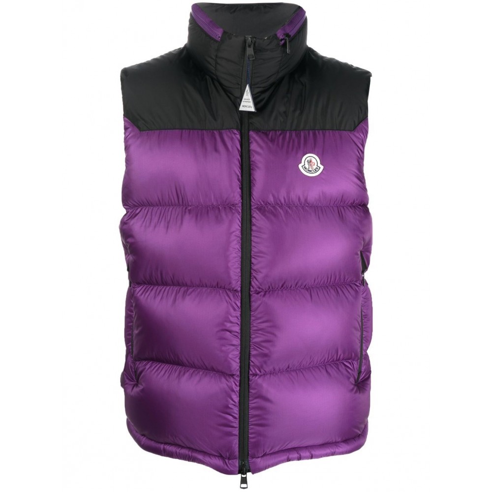 Moncler Ophrys two-tone Padded Gilet Purple MCS29286