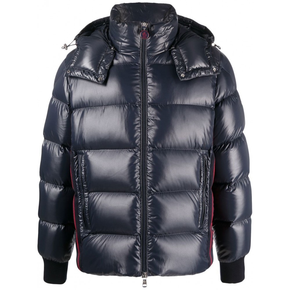 Moncler Lunetiere Hooded Puffer Jacket Blue MCS29188