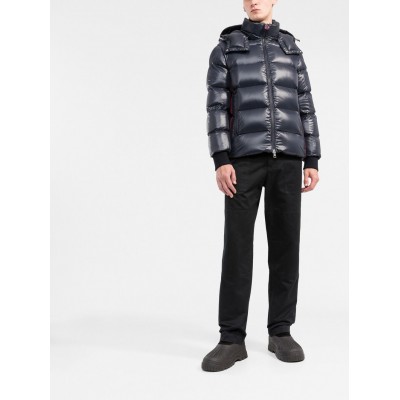 Moncler Lunetiere Hooded Puffer Jacket Blue MCS29188