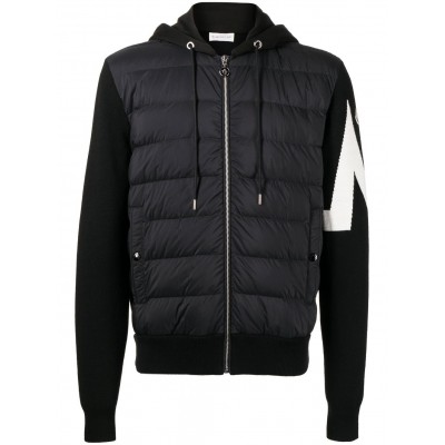 Moncler Padded Hooded Jacket Black MCS29314