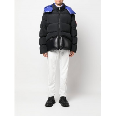 Moncler Achill padded-design Jacket Black MCS28016