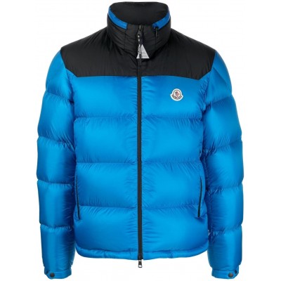 Moncler Logo Padded Jacket Blue MCS28767