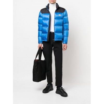 Moncler Logo Padded Jacket Blue MCS28767