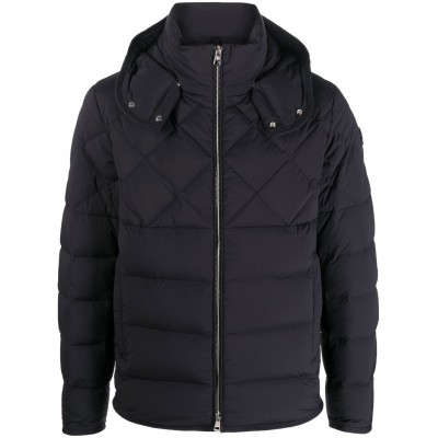 Moncler Hooded Padded Jacket Blue MCS28620