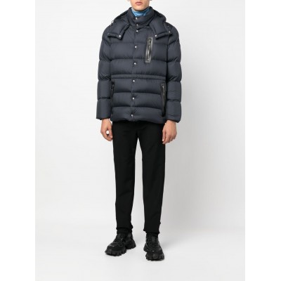 Moncler Padded Hooded Jacket Blue MCS29317