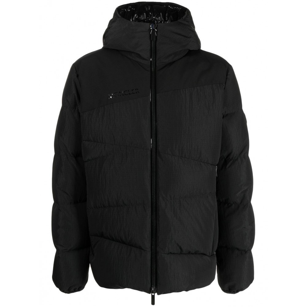 Moncler Ripstop Padded Down Jacket Black MCS29459