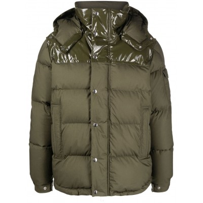 Moncler Chardon Hooded Puffer Jacket Green MCS28292