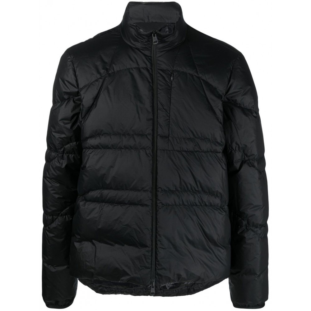 Moncler high-neck Padded Down Jacket Black MCS28597