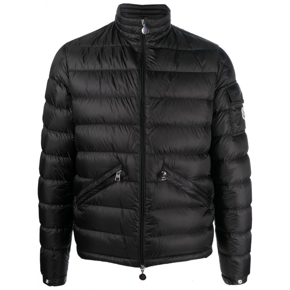 Moncler Padded zip-up Down Jacket Black MCS29341