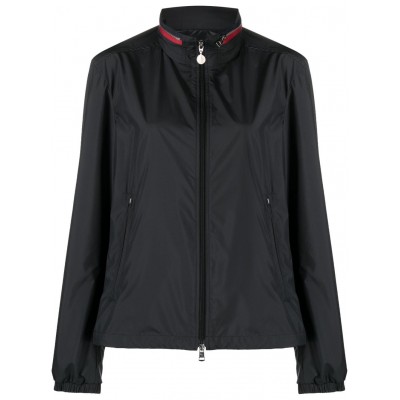 Moncler Hooded zip-front Jacket Black CAMCS28633