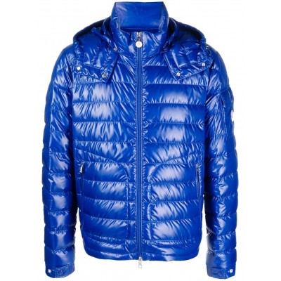 Moncler logo-patch Padded Down Jacket Blue MCS29000