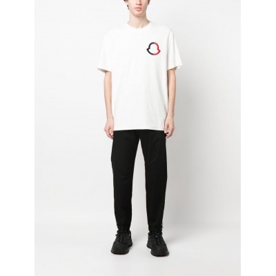 Moncler embroidered-logo Detail T-shirt White MCS28448