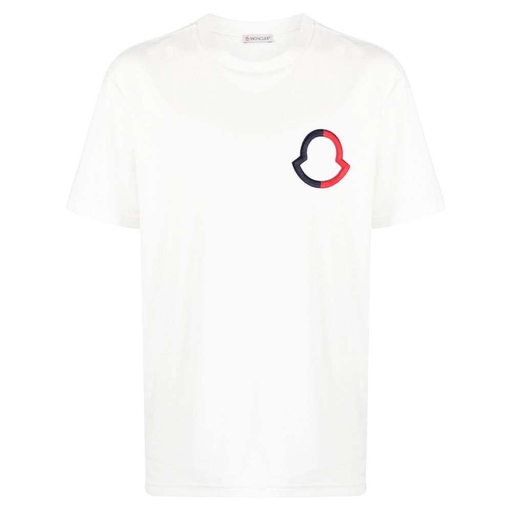 Moncler embroidered-logo Detail T-shirt White MCS28448