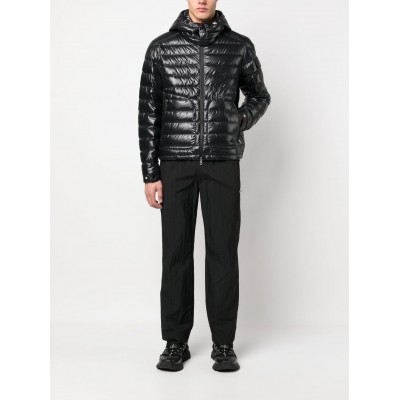 Moncler logo-patch Padded Down Jacket Black MCS28999