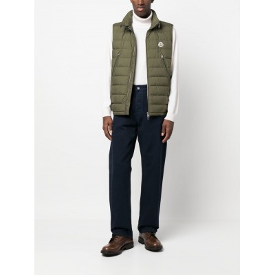 Moncler Albyt Down Padded Gilet Green MCS28041