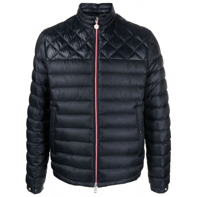 Moncler logo-patch Padded Jacket Blue MCS29019