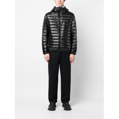 Moncler Lauzet logo-print Padded Jacket Black MCS28733