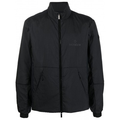 Moncler logo-print Bomber Jacket Black MCS29077