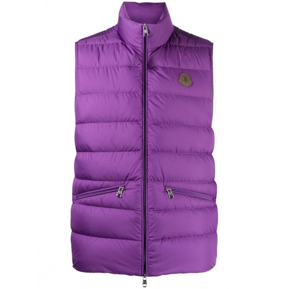 Moncler Treompan Down Gilet Purple MCS29576