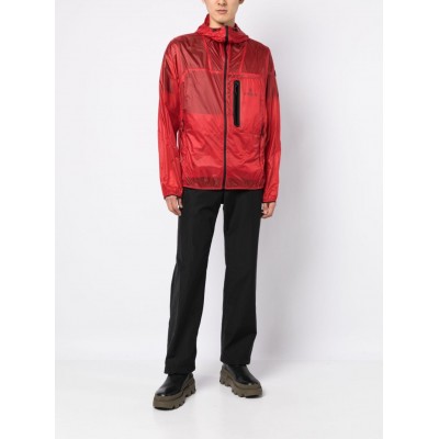 Moncler Diadem Hooded Windbreaker Red MCS28400