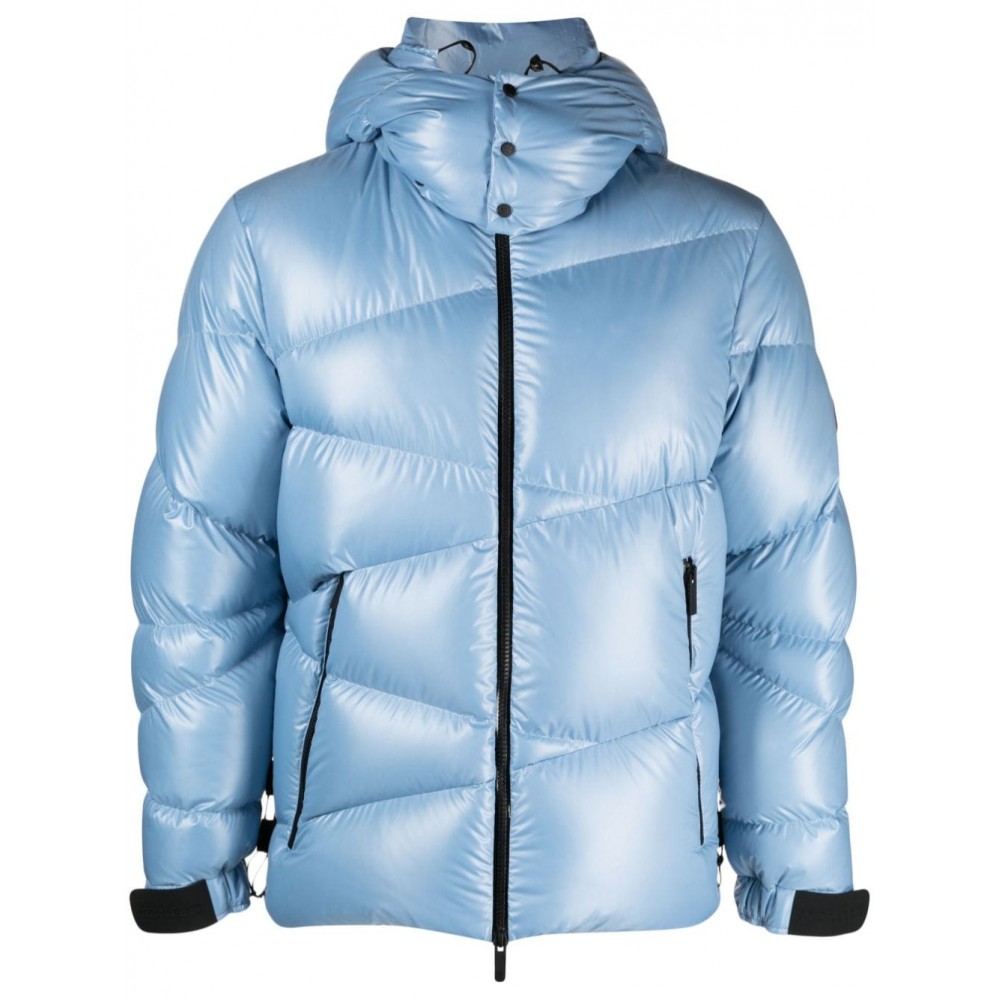 Moncler Yonne Padded Hooded Jacket Blue MCS29642