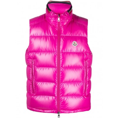 Moncler Ouse Padded Gilet Pink MCS29294