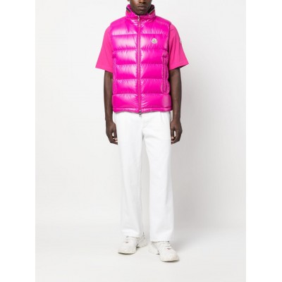 Moncler Ouse Padded Gilet Pink MCS29294