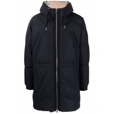 Moncler Truyere Zipped Parka Jacket Blue MCS29585