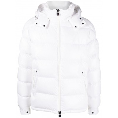 Moncler Maya Hooded Puffer Jacket White MCS29220