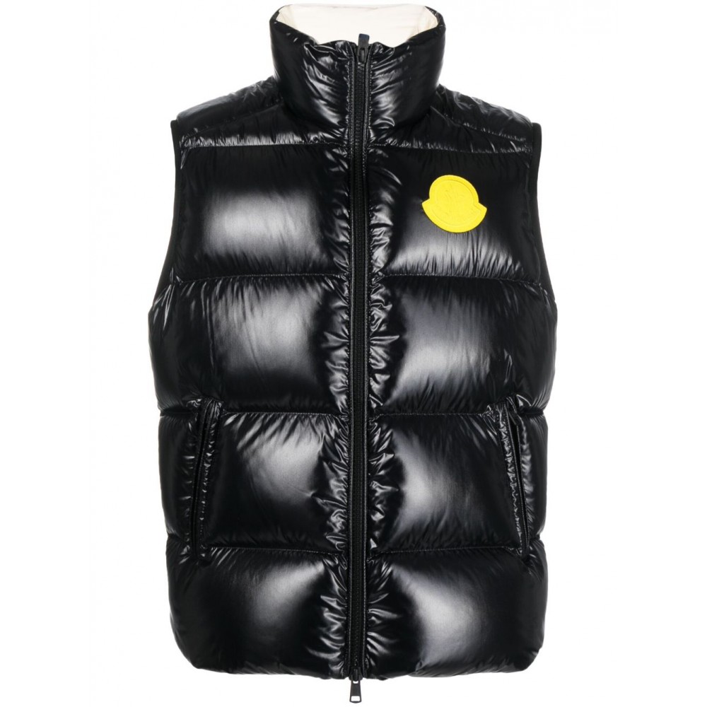 Moncler logo-patch Padded Gilet Black MCS29001