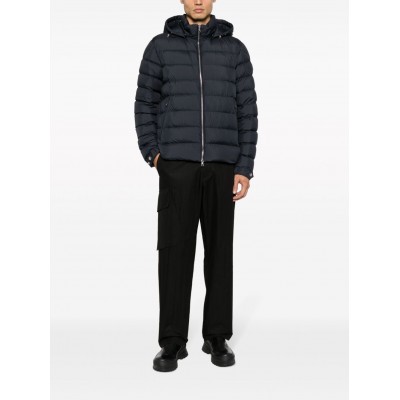 Moncler Arneb Hooded Puffer Jacket Blue MCS28119