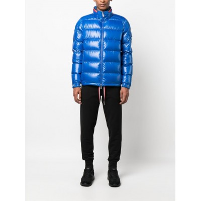 Moncler Bourne Padded zip-up Jacket Blue MCS28238