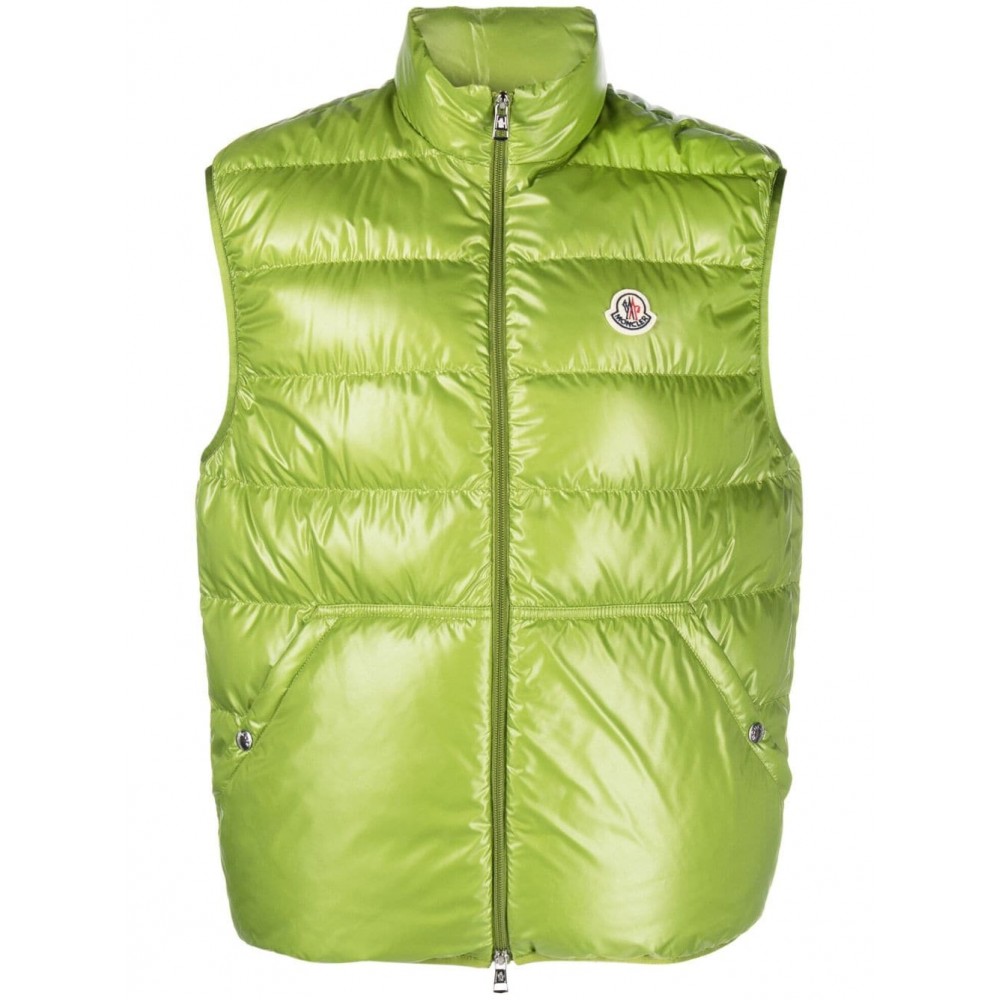 Moncler Aube Down Gilet Green MCS28127