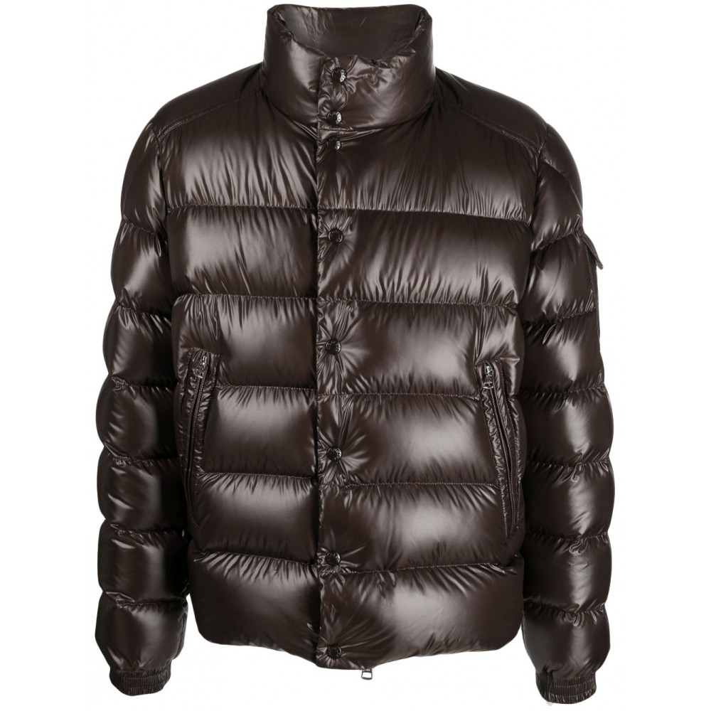 Moncler Lule Down Puffer Jacket Brown MCS29182