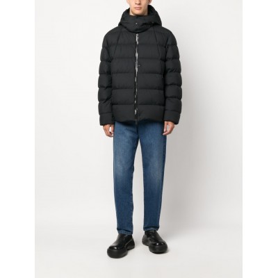 Moncler funnel-neck Padded Down Jacket Black MCS28519