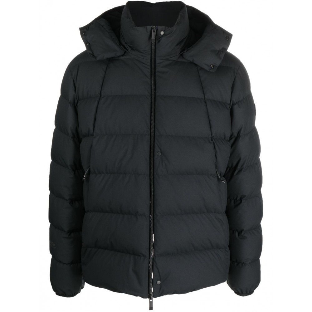 Moncler funnel-neck Padded Down Jacket Black MCS28519