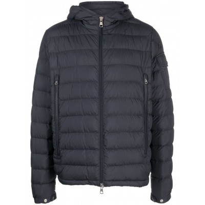 Moncler logo-patch Padded Jacket Blue MCS29018