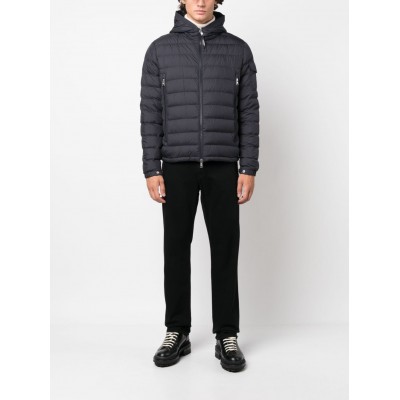 Moncler logo-patch Padded Jacket Blue MCS29018