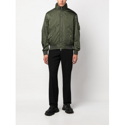 Moncler high-shine Padded Jacket Green MCS28604