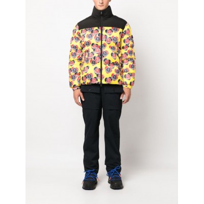 Moncler logo-print zip-up Down Jacket Black MCS29171