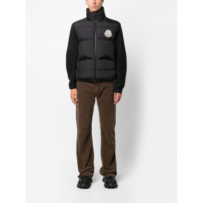 Moncler logo-patch Puffer Jacket Black MCS29034